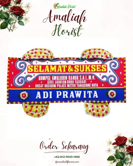 Papan Bunga Ucapan Selamat Sepinggan Raya